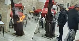 Güzel koksun diye sobaya kolonya döktü. Kıraathane savaş alanına döndü | NTV Haber